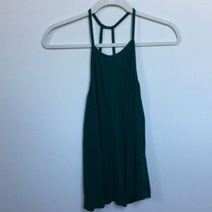 Dark emerald green tank top!  Size Medium!